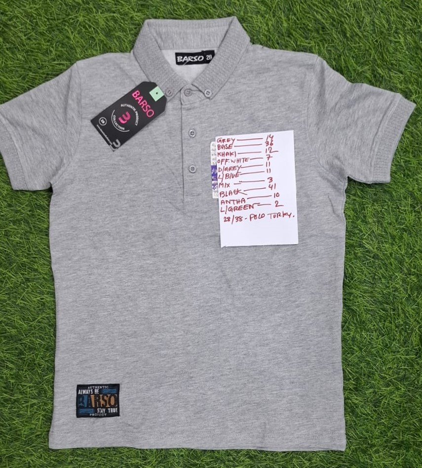 SOLID POLO BOYS TURKY
